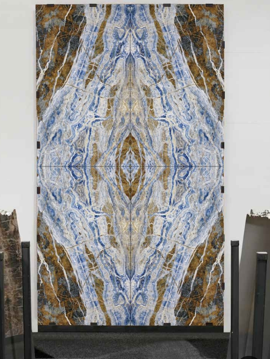 Blue Jeans Marble Masterpiece Bookmatch